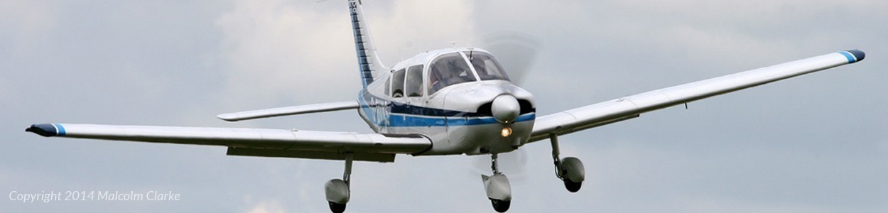 Piper PA28 Cherokee - Image Copyright Malcolm Clarke